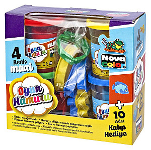 Modelovací hmota Play Dough 4x130g + tvořítka