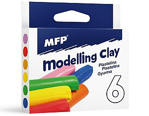 Modelovací hmota - sada 6 ks