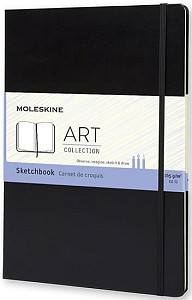 Moleskine Skicář černý A4, tvrdý