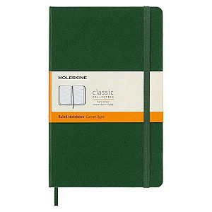 Moleskine: Zápisník tvdý linkovaný zelený L