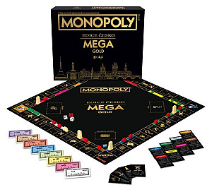 Monopoly MEGA Gold: Česká Republika