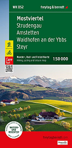 Mostviertel 1:50 000 / cykloturistická + volnočasová mapa