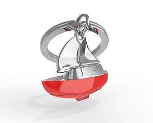 MTM Klíčenka - Jachta červená