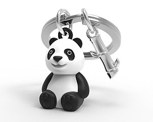 MTM Klíčenka - Panda s bambusem