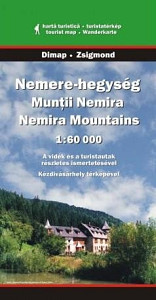 Muntii Nemira 1:60 000 Dimap / turistická mapa