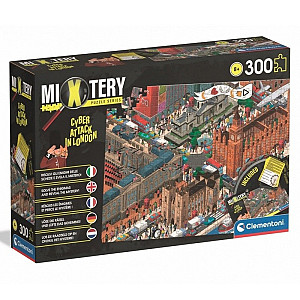 Mystery Puzzle Hackerský útok v Londýně 300 dílků