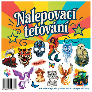 Nalepovací tetování 1 - Lokomotiva