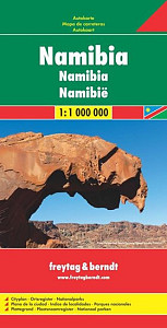 Namibie 1:2M/mapa
