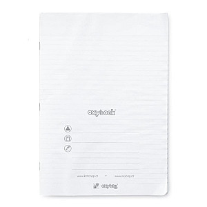 Náplň sešit A4 OXY book 40 listů, tisk 1/1 linky 8mm