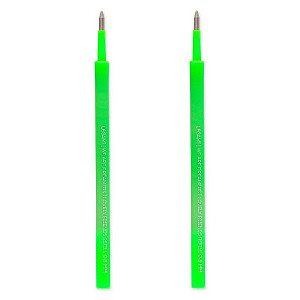 Náplně do gelového pera Legami - neonově zelená (2 kusy)