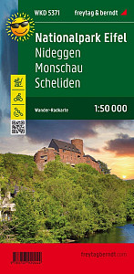 Národní park Eifel, 1:50 000 / turistická a cykloturistická mapa