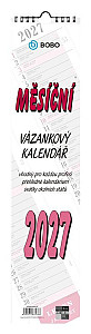 Nástěnný kalendář 2027 vázanka široká