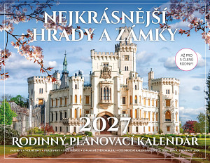 Nejkrásnější hrady a zámky - Rodinný plánovací kalendář 2027