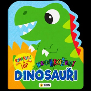 Neohrožení dinosauři - Vybarvuj a lep