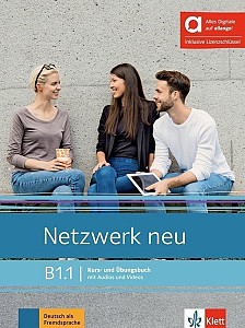 Netzwerk neu B1.1 – Hybride Ausgabe – Kursb./Übungsbuch Teil 1 + MP3/Video allango.net + Lizenz (24 Monate)
