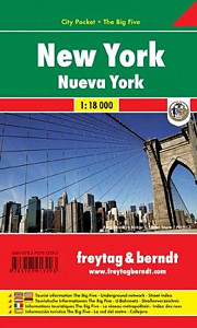 PL 502 CP New York City 1:18 000 / kapesní plán města