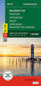 Neziderské jezero 1:50 000 / cykloturistická a volnočasová mapa
