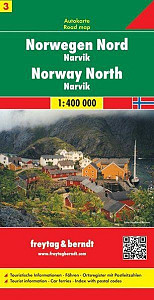 Norsko sever 1:400T automapa FB č.3