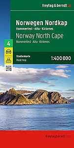 Norsko - Severní mys 1:400 000 / automapa