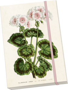 Notýsek Geranium - white