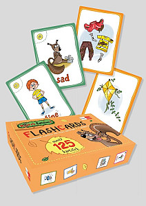 Nutty´s English 2 – 125 flashcards v krabičce