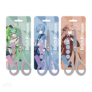 Nůžky ErichKrause Endeavor Manga - 16 cm, mix motivů