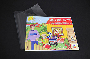 Obal A4 na šířku, PP 110