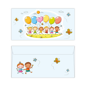 Obálka barevná - děti