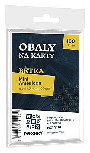 Obaly na karty: Bětka (Mini American) 44 x 67 mm
