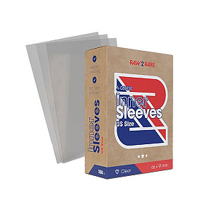 Obaly na karty: Inner Sleeves US  - Průhledné 66 x 91 mm