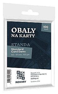 Obaly na karty: Standa (Standard Card Game) 66 x 91 mm