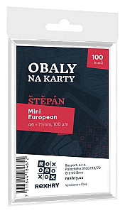 Obaly na karty: Štěpán (Mini European) 46 x 71 mm