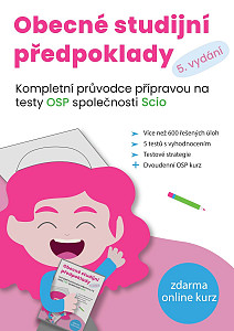 Obecné studijní předpoklady - Kompletní průvodce přípravou na testy OSP společnosti SCIO