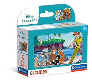 Obrázkové kostky Disney Classic 6 ks