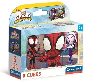 Obrázkové kostky Spidey a jeho úžasní přátelé 6 ks