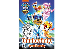 Tlapková patrola - Omalovánky A4