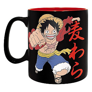 One Piece Keramický hrnek 460 ml - Luffy & Skull