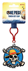 One Piece klíčenka se svítilnou (Straw Hat Crew Icon)