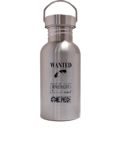 One Piece Láhev nerezová 500 ml - Wanted Luffy
