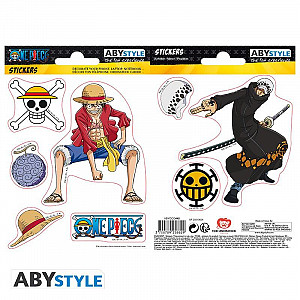 ONE PIECE Samolepky - 2 aršíky