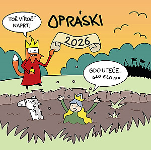 Opráski - Kalendář 2026 nástěnný