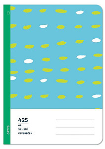 Optys Školní sešit 425 bezdřevý čtvereček - nebe