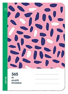 Optys Školní sešit 565 bezdřevý čtvereček - rozinky