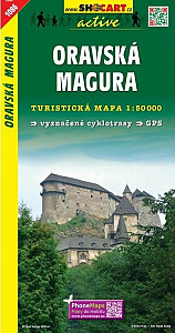 Oravská magura 1:50T/1086 Turistická mapa SHOCart