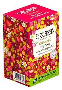 ORGANSIA BIO Very Berry with Ashwagandha přebal 18x1,8g