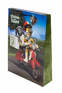 Ovečka Shaun - dárková taška/jumbo 5 (motorka)