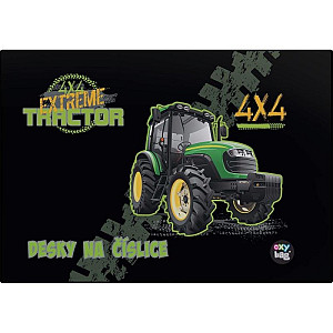 Oxy Desky na číslice - Traktor