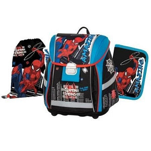 Oxybag školní set 3 dílný premium light - Spiderman