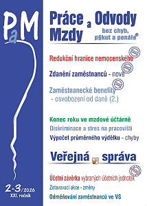 PaM 2-3/2026 Redukční hranice nemocenského v roce 2026