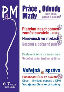 PaM 6-7/2023 Platební neschopnost zaměstnavatele